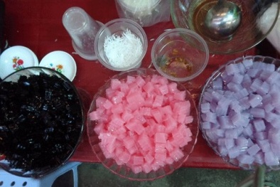 Đưa bệnh vào người nếu dùng thạch bán cân giá rẻ